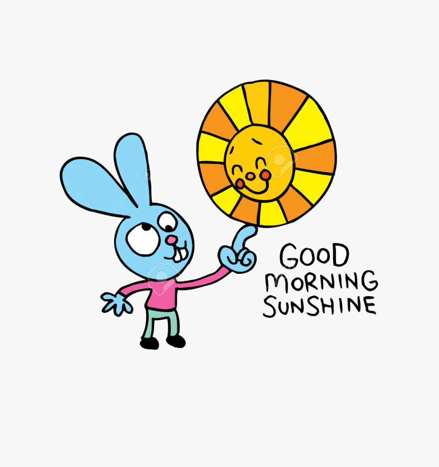 Good Morning Clipart Sunshine Smile Free On Transparent - Illustration, Transparent Clipart