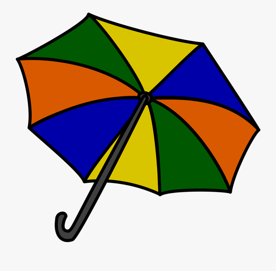 Free Vector Umbrella Clip Art - Umbrella Clip Art, Transparent Clipart