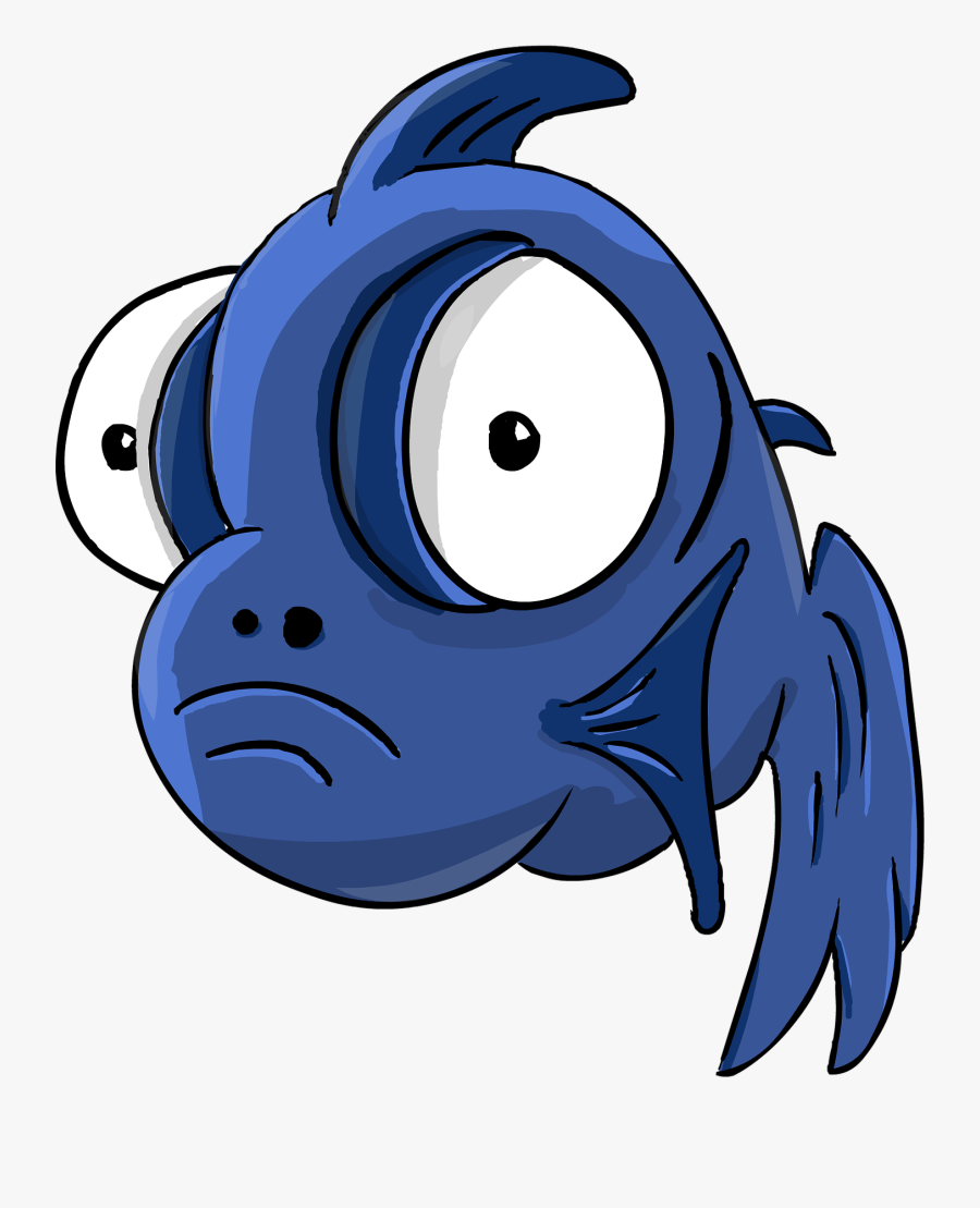 Finding Nemo Animation Underwater Sea Ocean Tropical - Cartoon Fish With Big Eyes, Transparent Clipart