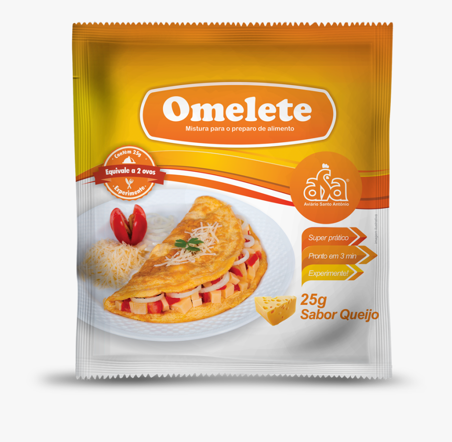 Clip Art Omelete Com Bacon - Convenience Food, Transparent Clipart