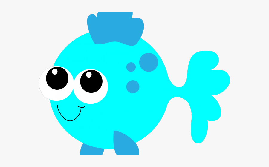 Transparent Ocean Clip Art - Cute Fish Clipart Png, Transparent Clipart