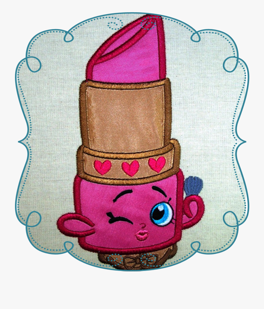 Lipstick Clipart Shopkins - Läppstift Shopkins, Transparent Clipart