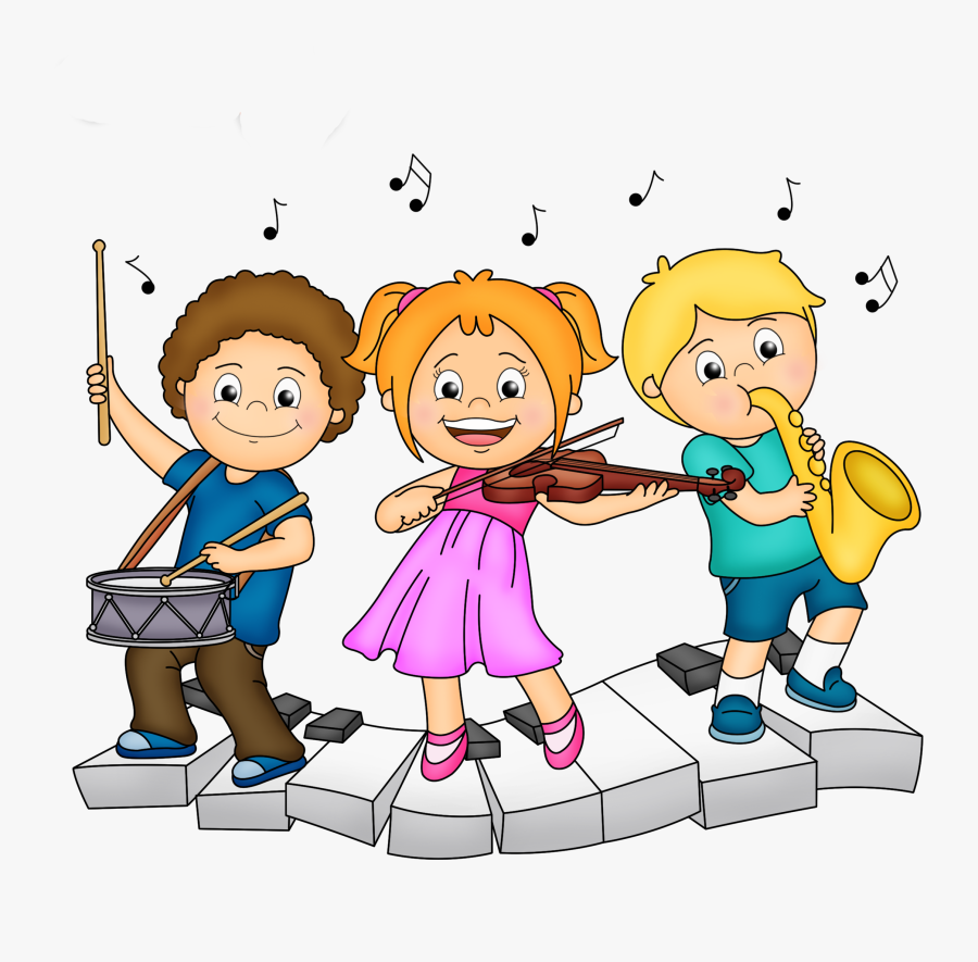 Music For Kids, Art For Kids, Crafts For Kids, Clip - Kids Playing Musical Instruments Clipart, Transparent Clipart