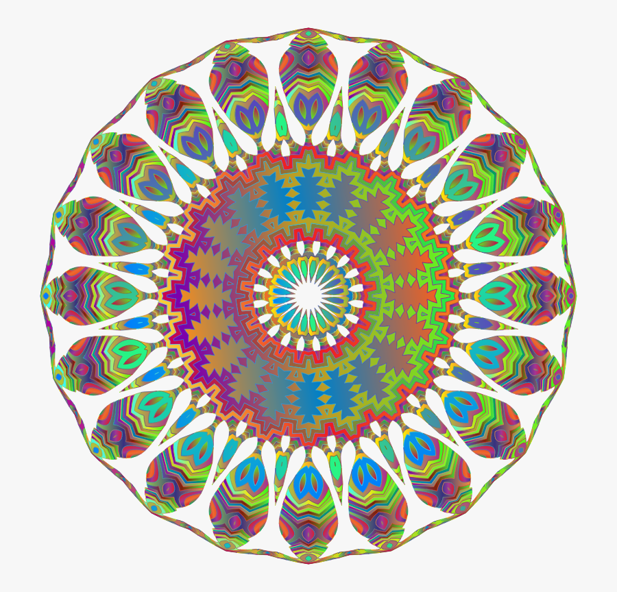 Symmetry,line,circle - Mandala, Transparent Clipart