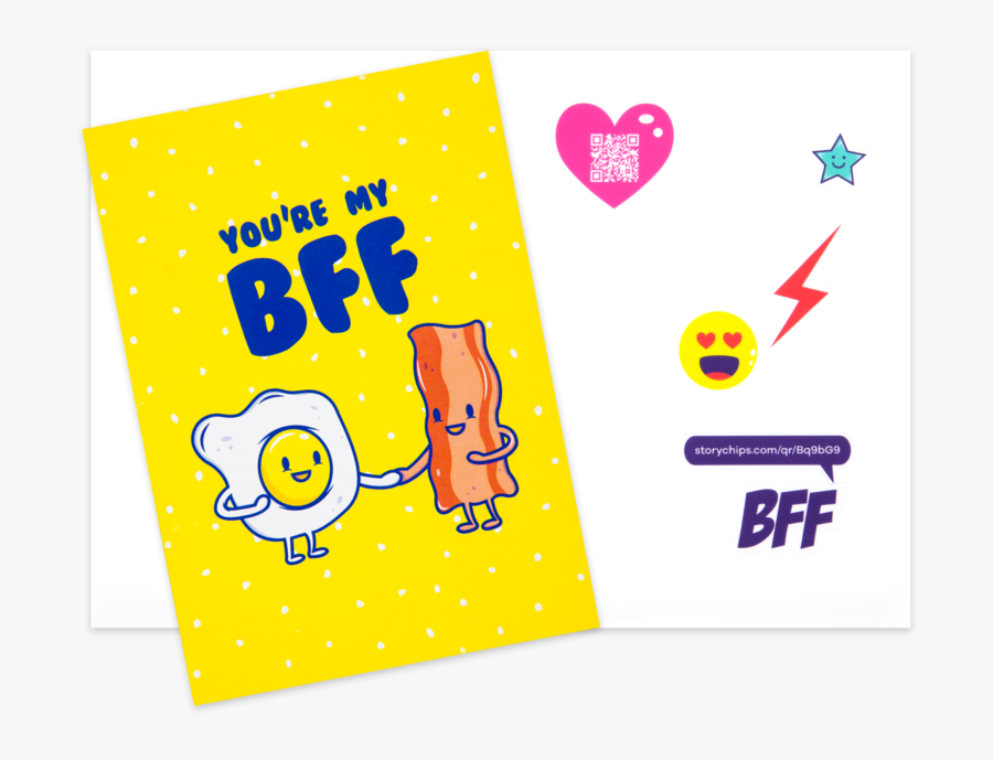 Transparent Bacon And Eggs Png - Heart, Transparent Clipart