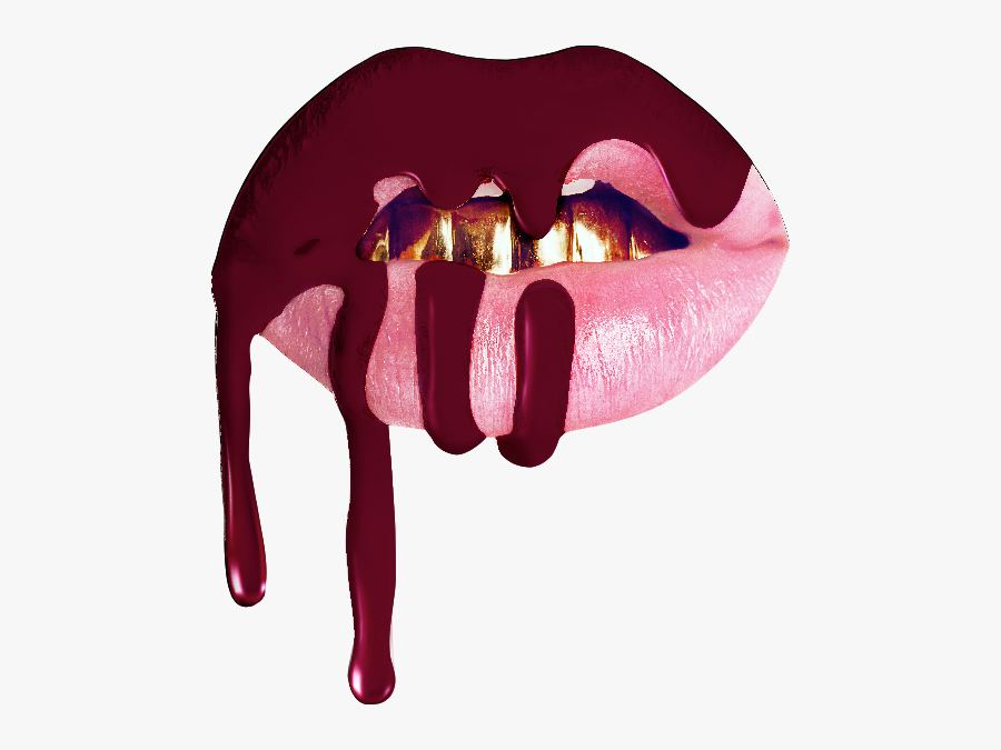 Tongue Clipart Transparent Tumblr - Kylie Jenner Lips, Transparent Clipart