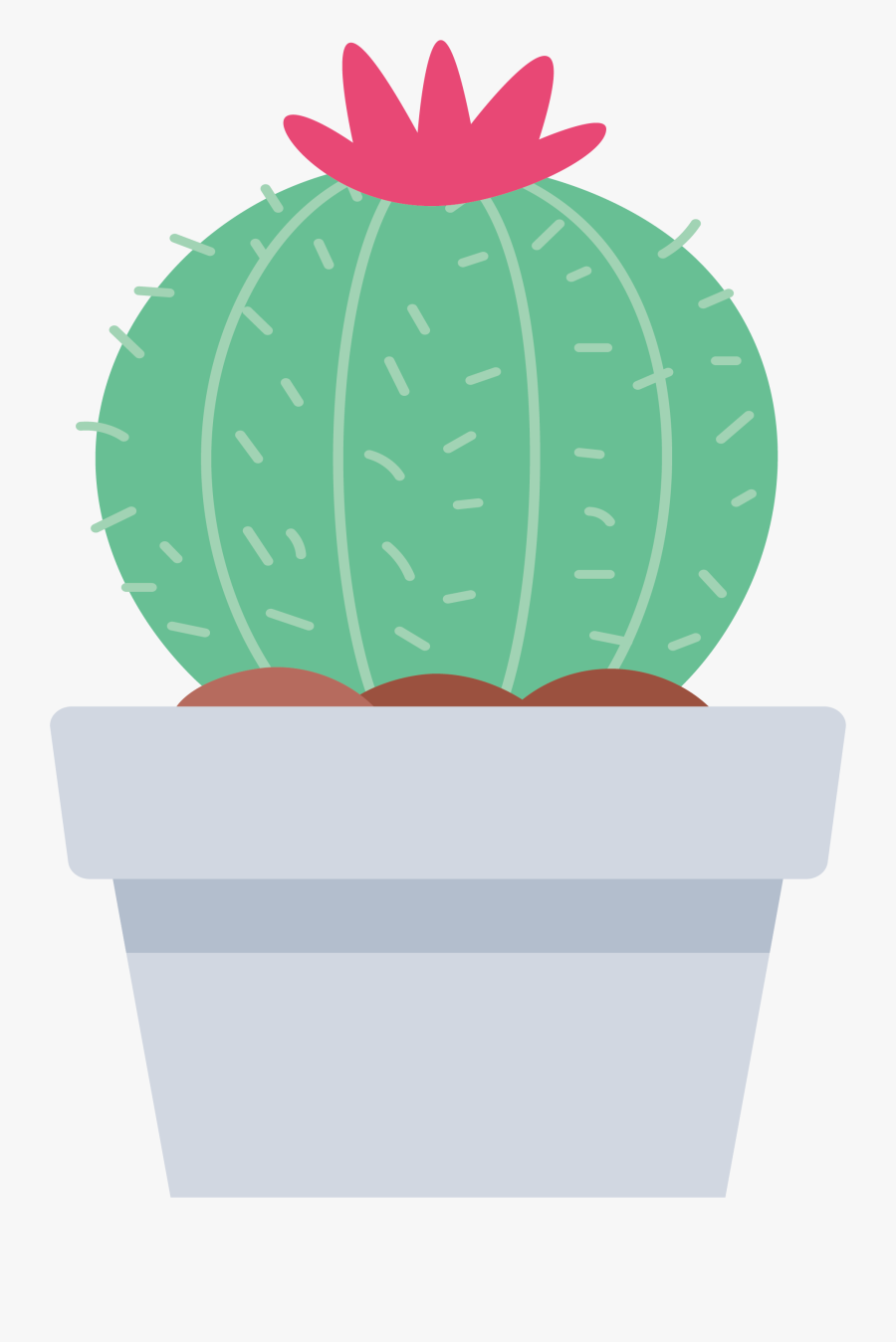 Cactaceae Euclidean Vector Clip Art - Cactus, Transparent Clipart
