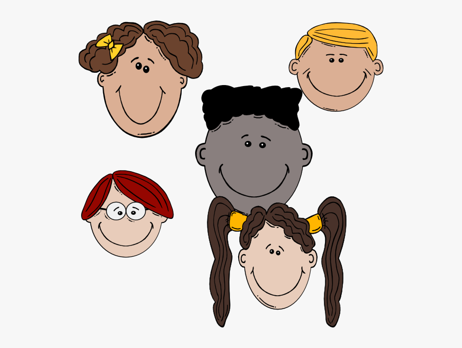 Cartoon Man Face, Transparent Clipart