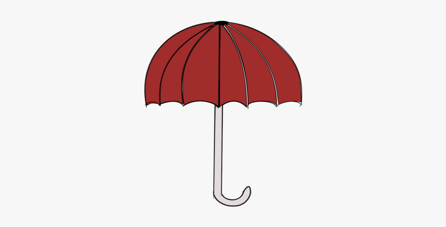 Line,fashion Accessory,umbrella - Umbrella, Transparent Clipart