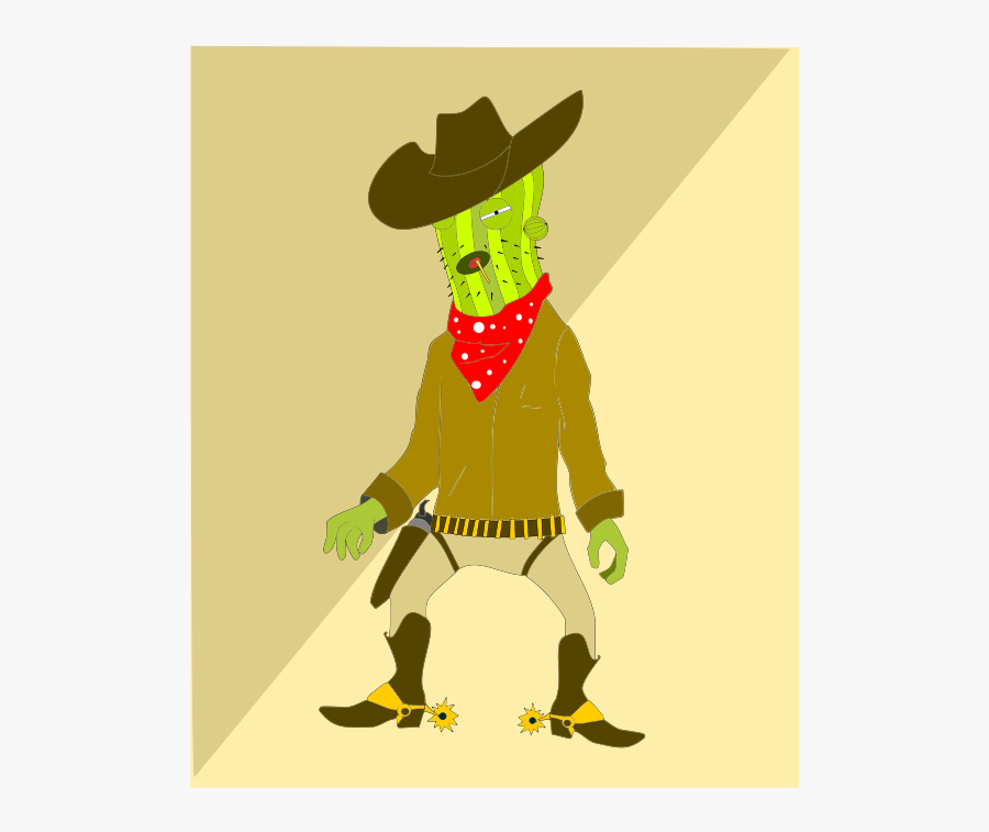 Go Go Cactus Man Clip Art - Cactus Man, Transparent Clipart
