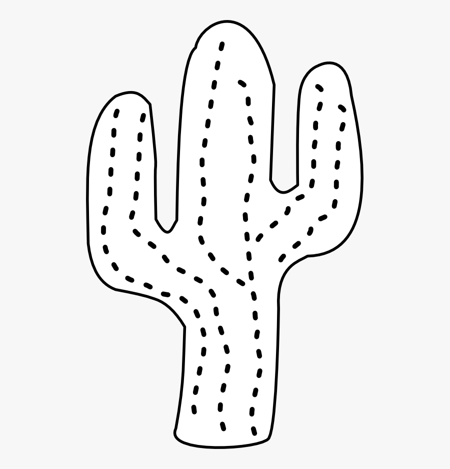 White Cactus Png, Transparent Clipart