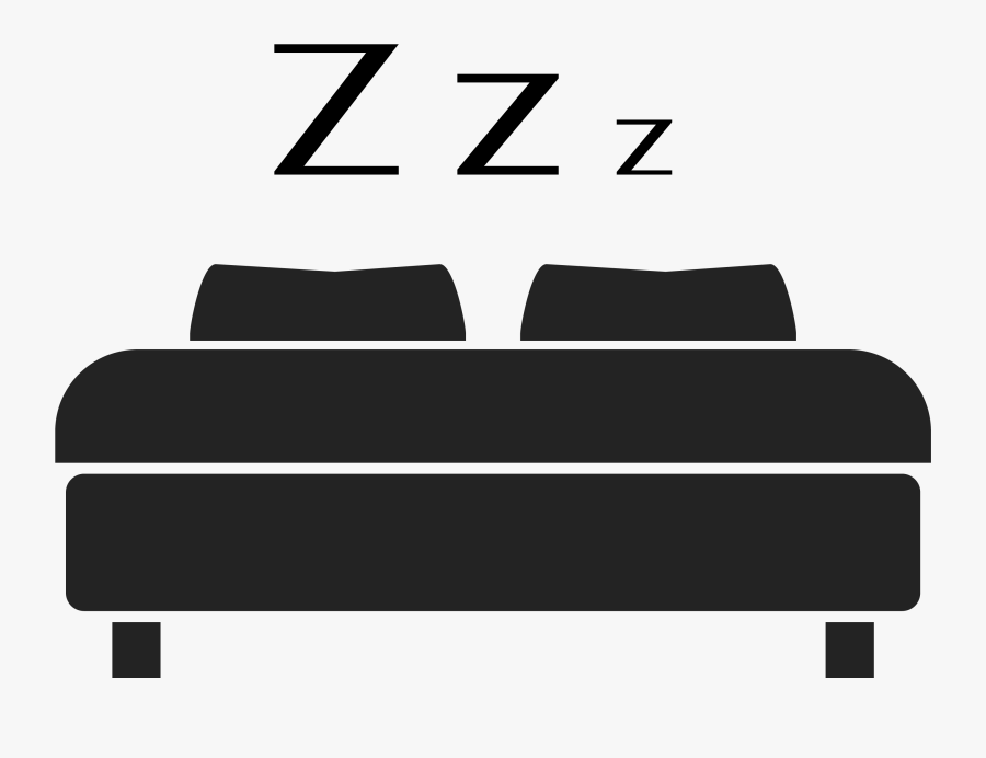 Furniture Silhouette At Getdrawings - Silhouette Bed Png, Transparent Clipart