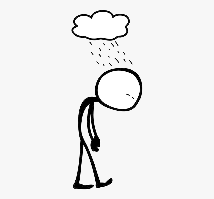 Depression Free Cliparts Depressed Friends Clip Art - Depression Clipart, Transparent Clipart