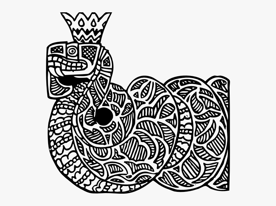 Free Vector Snake King Clip Art - Snake King, Transparent Clipart