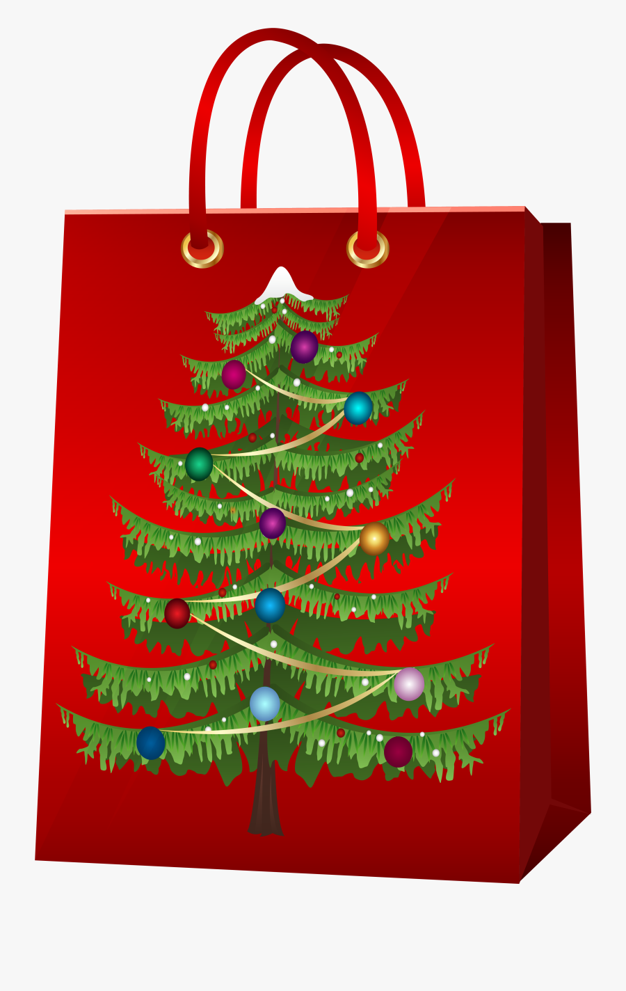 Christmas Decorations Clipart Gift - Christmas Gift Bags Clip Art, Transparent Clipart