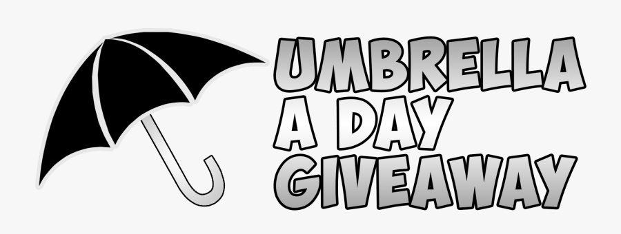 Umbrella A Day Logo 1560031197131 - Pink Umbrella Clip Art, Transparent Clipart