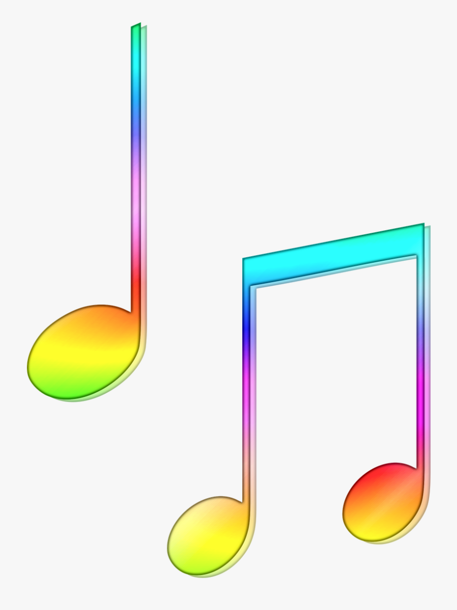 Transparent Colorful Music Notes Png - Free Colorful Clipart Music Notes, Transparent Clipart