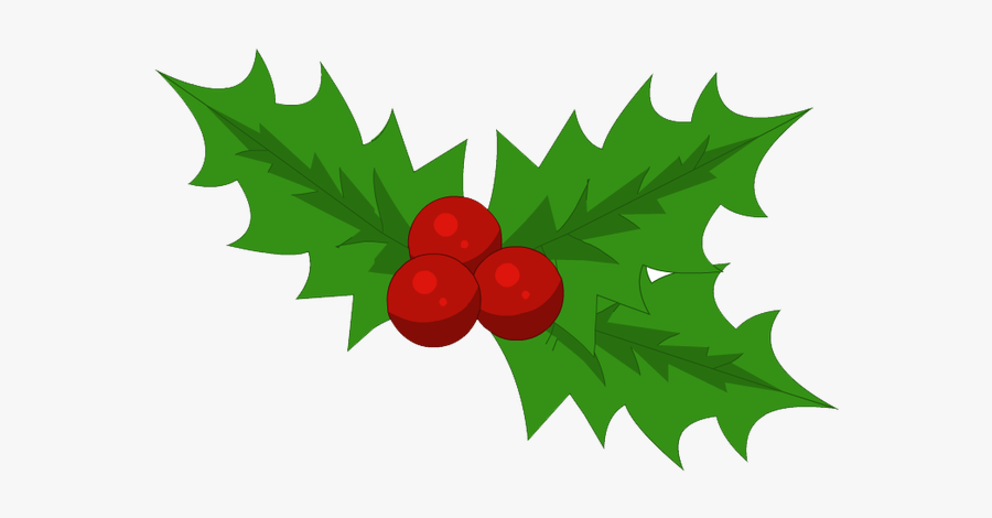 Pictures Of Holly - Illustration, Transparent Clipart