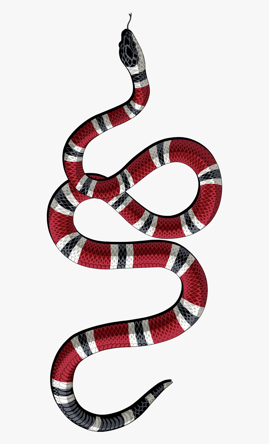 Clip Art Png For Free - Snake Gucci, Transparent Clipart