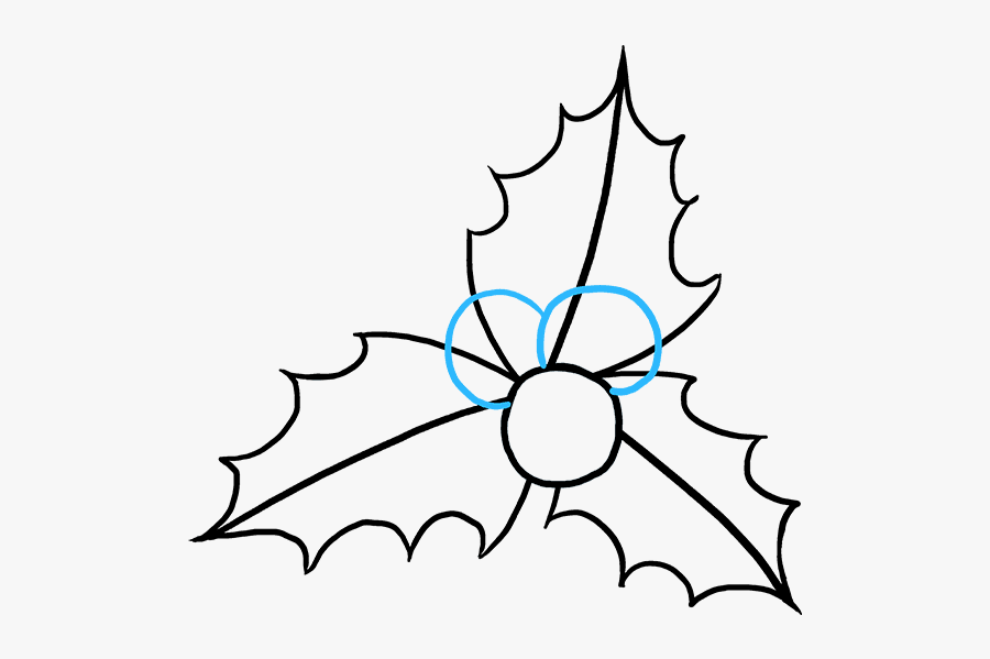 Clip Art How To Draw For - Draw Cartoon Holly, Transparent Clipart
