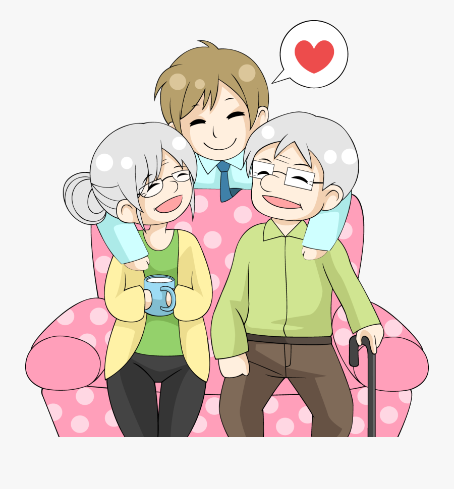 Honour Thy Father And Thy Mother Parent Respect Clip - Honrarás A Tu Padre Ya Tu Madre Animado, Transparent Clipart