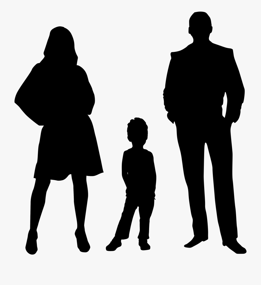 Png Library Library Silhoutte Big Image Png - Clipart Mennesker, Transparent Clipart