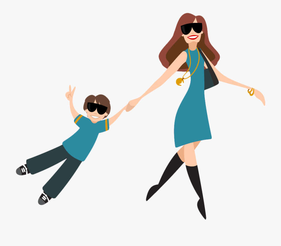 Bestseller The Kickass - Mom Clipart Png, Transparent Clipart