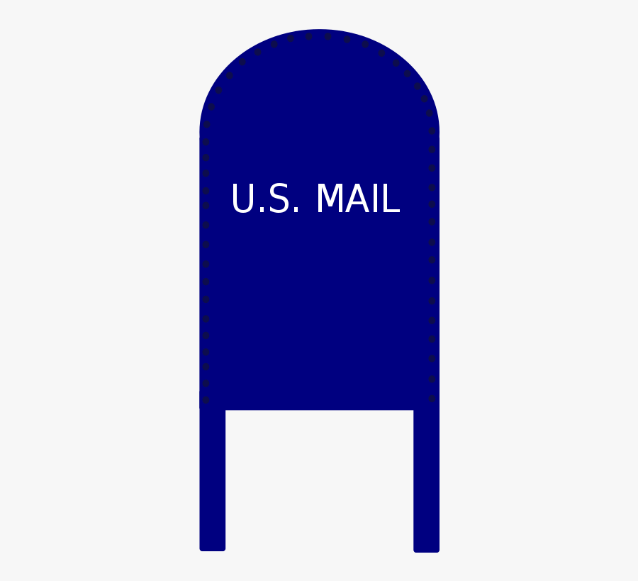 Mailbox Free To Use Clipart - Majorelle Blue, Transparent Clipart