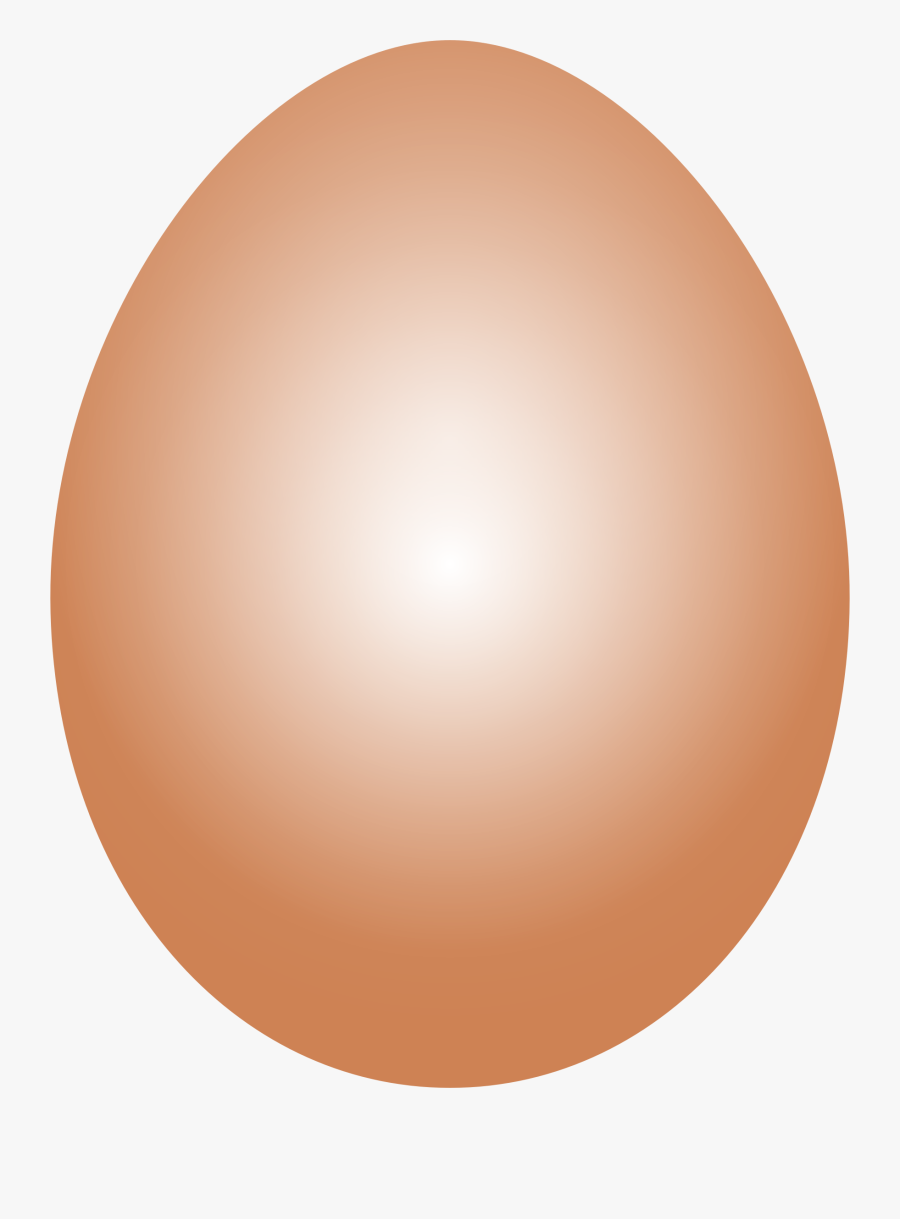 Clipart - Brown Egg Clipart Png, Transparent Clipart