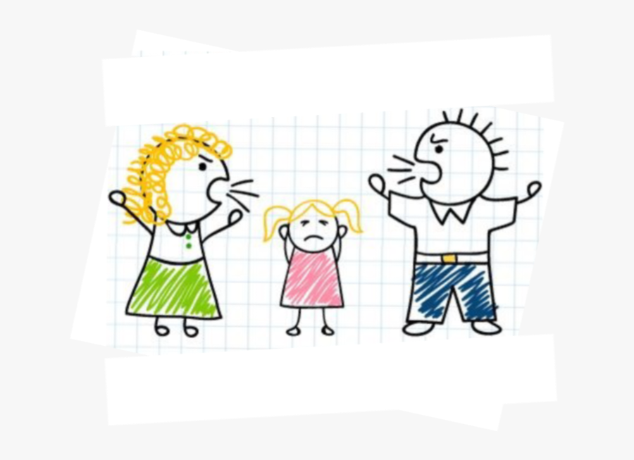 Free Download Divorced Parents Clipart Divorce Parent - Genitori Separati E Figli, Transparent Clipart
