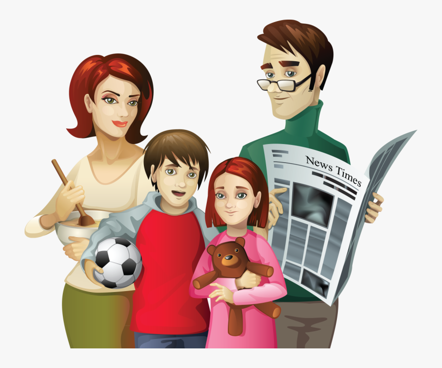 Pin By Elodie Saphoret On En Famille - Clipart Transparent Background Png Image Family, Transparent Clipart