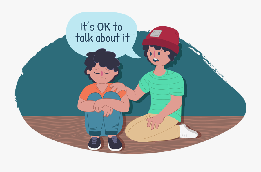 What Is Abuse - Talking To Someone Animated, Transparent Clipart