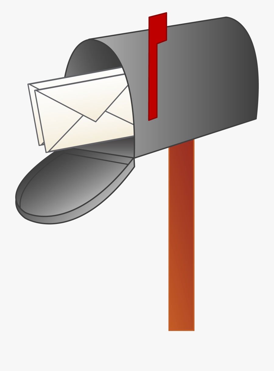 Mailbox Cartoon Mail Clipart - Clip Art Mailbox, Transparent Clipart