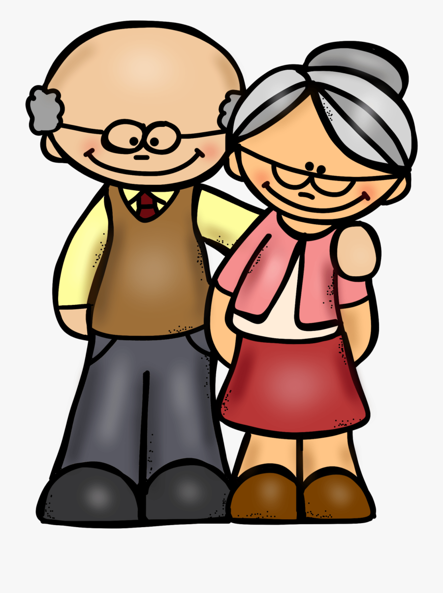 Grand Parents Day Board Decorations Clipart , Png Download - Grandparents Day To Color, Transparent Clipart