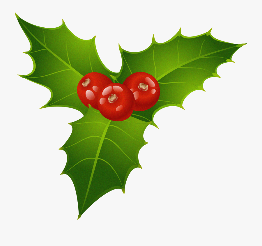 Holly Clipart Mistletoe - Christmas Mistletoe Png, Transparent Clipart