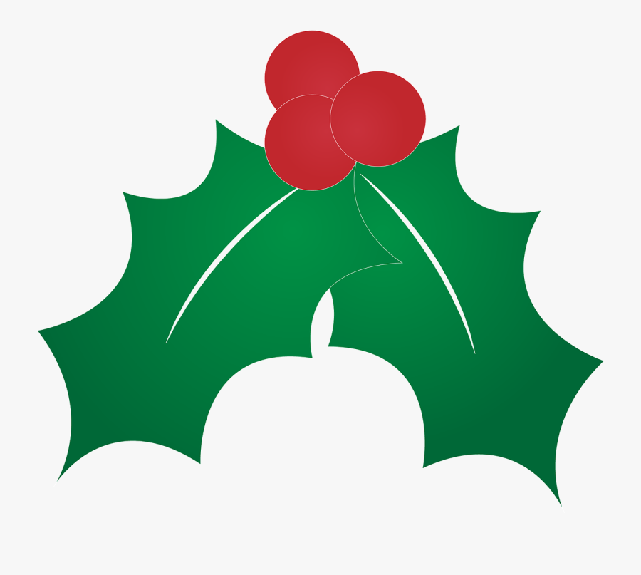 Holly, Leaves, Christmas, Holiday, Plant, Red, Xmas - Hojas Navideñas Png, Transparent Clipart