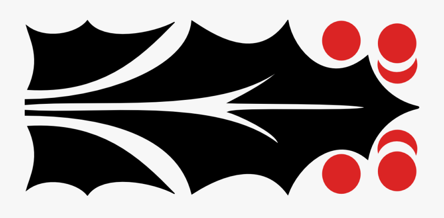 Foglia Agrifoglio Silhouette Vector Free, Transparent Clipart