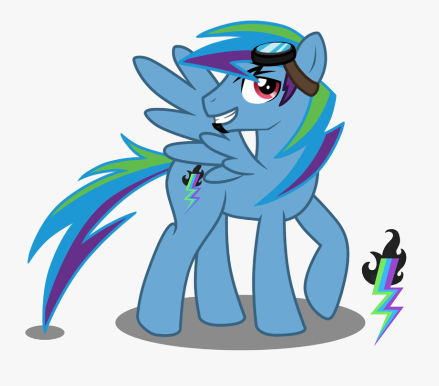 Rainbow Dash - My Little Pony Rainbow Dash Brother, Transparent Clipart