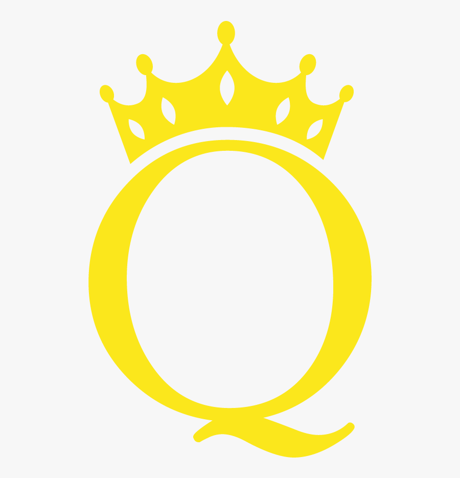 Q With A Crown, Transparent Clipart