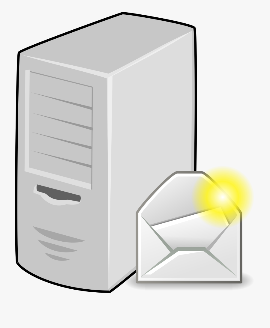 Servers - Mail Server Icon Png, Transparent Clipart