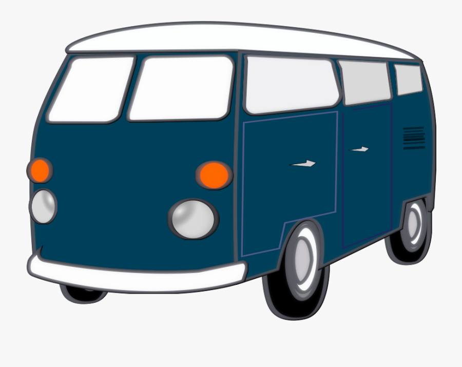 Good Old Van - Van Clip Art, Transparent Clipart