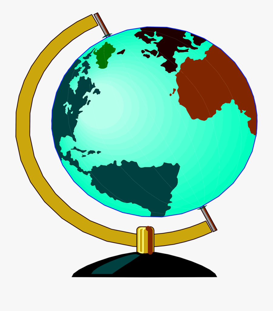 Transparent Social Studies Clipart - Globe In Social Studies, Transparent Clipart