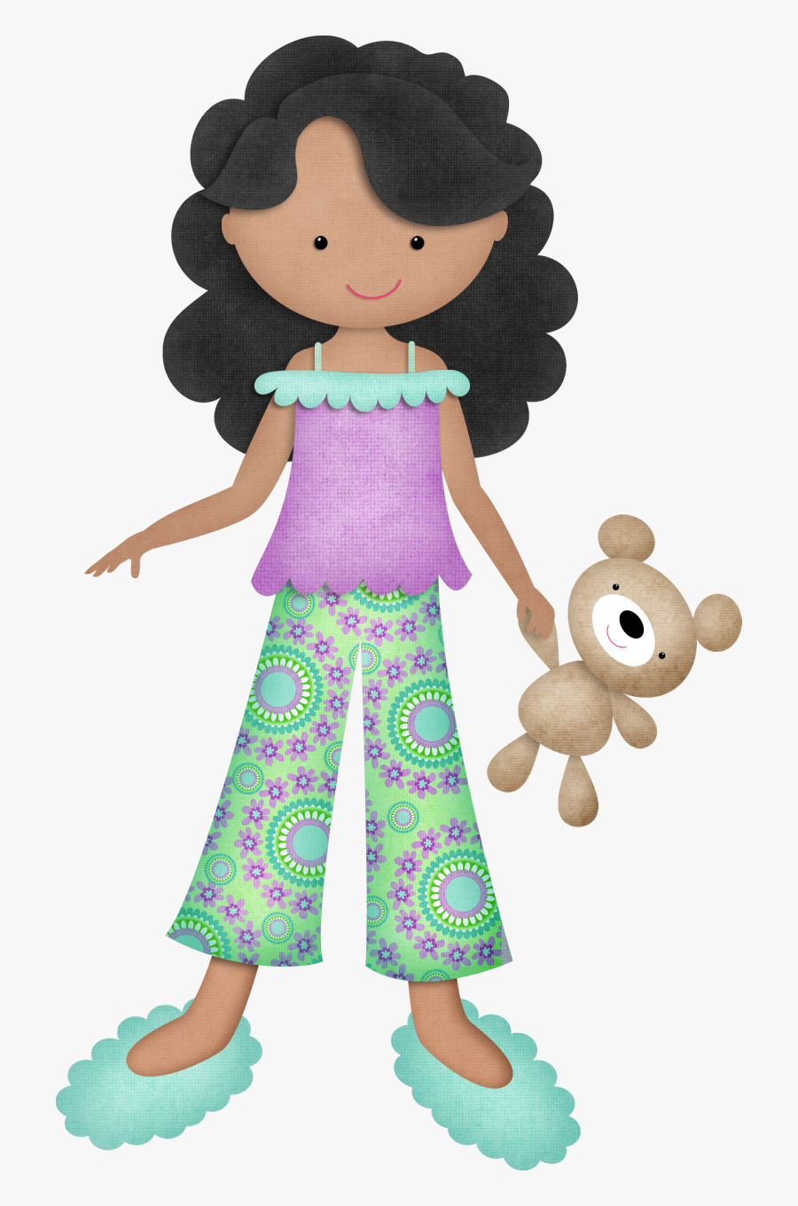 Pajama Clipart Cute - Pajama Clipart, Transparent Clipart