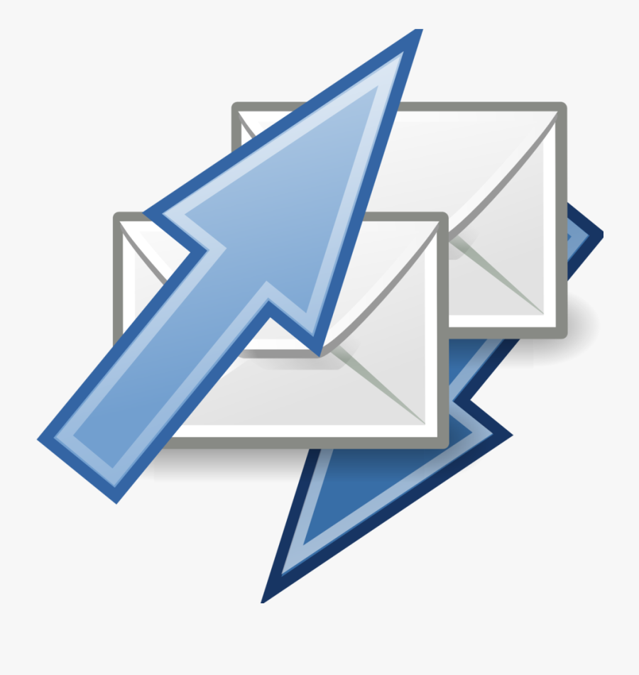 Tango Mail Send Receive - Send And Receive Emails, Transparent Clipart