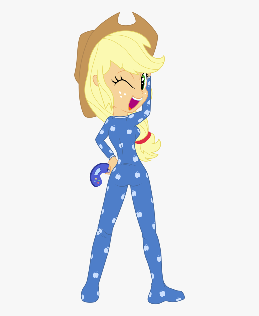 Clipart Hat Pajama - Equestria Girls Applejack Pajamas, Transparent Clipart