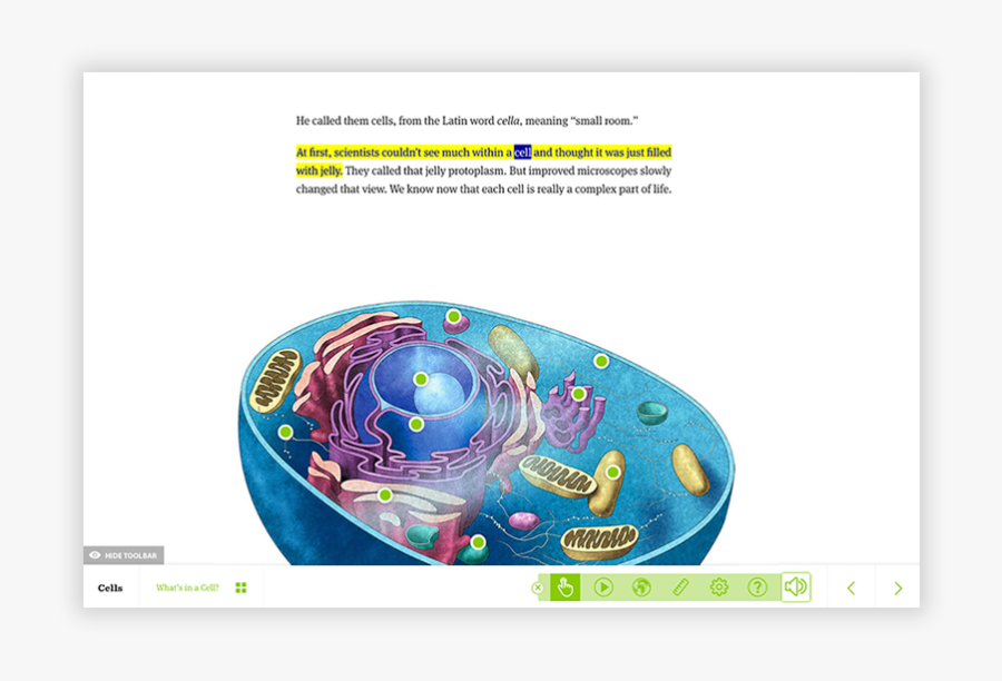 Image Of The Read Aloud Feature In Action On The Topic, Transparent Clipart