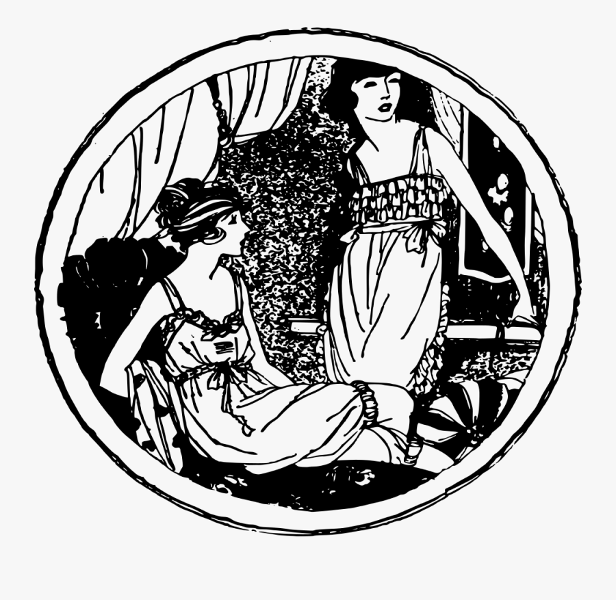 Sexy Ladies In Pjs - Portable Network Graphics, Transparent Clipart