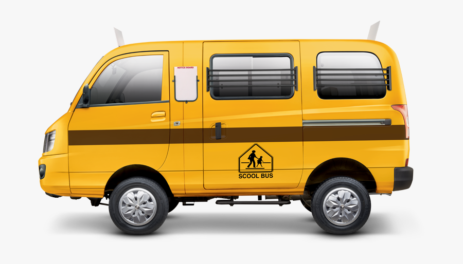 School Van Png Transparent School Van Images - Price Mahindra School Van, Transparent Clipart