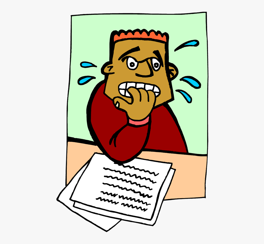 Psychology Research Clipart - Clip Art Test Anxiety, Transparent Clipart