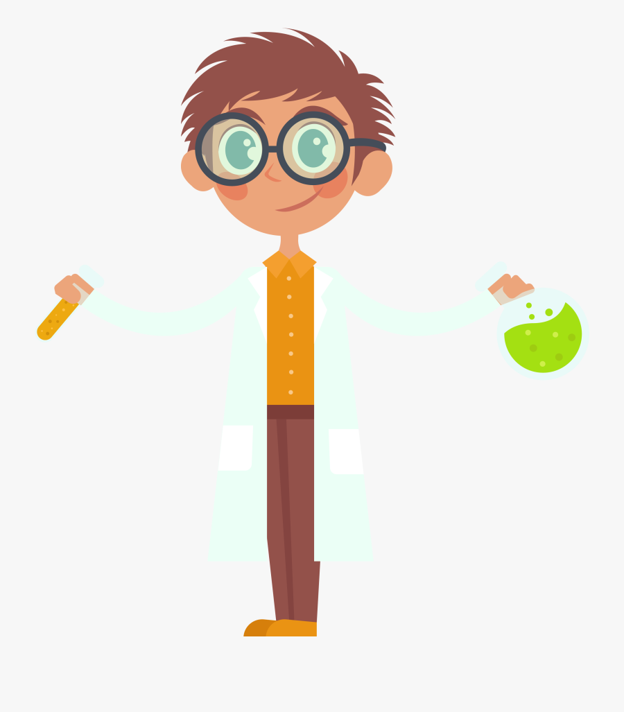 Experiment Laboratory Science Vector - Experiment, Transparent Clipart